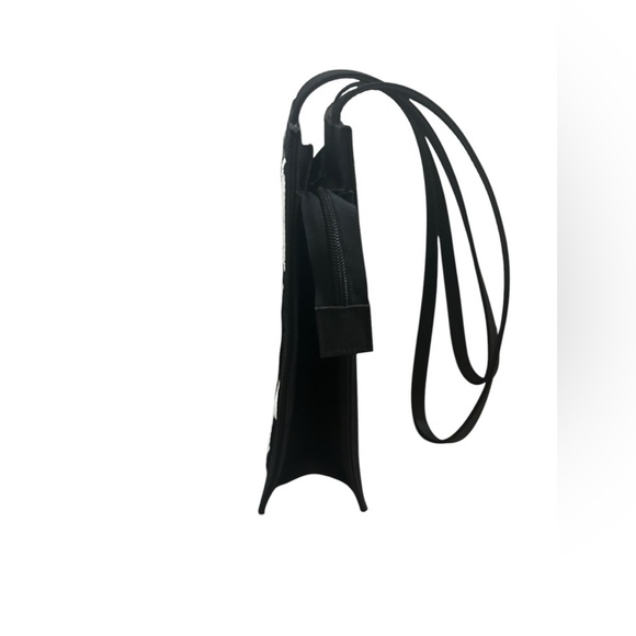 Vintage 90s black and white fur animal print shoulder bag - Picture 4 of 10